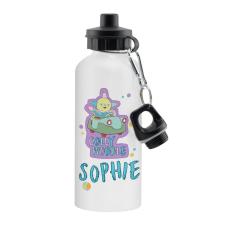 Personalised Moon and Me Colly Wobble White Drinks Bottle